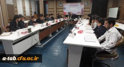 به همت کانون قرآن و عترت پردیس و با همکاری جهاد دانشگاهی اردبیل برگزارشد:

 اولین جلسه کرسی تلاوت و تدبر قرآن کریم  2