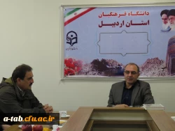 بازدید هیئت نظارت، ارزیابی و تضمین کیفیت آموزش عالی استان اردبیل از پردیس علامه طباطبایی 2