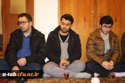 دیدار جمعی از مسئولین و دانشجومعلمان دانشگاه فرهنگیان اردبیل با

خانواده دانشجومعلم شهید جعفر محمدقلیان 4