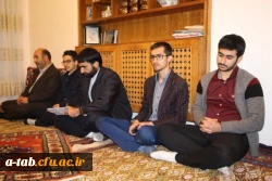 دیدار جمعی از مسئولین و دانشجومعلمان دانشگاه فرهنگیان اردبیل با

خانواده دانشجومعلم شهید جعفر محمدقلیان 8