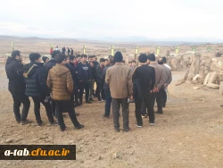 بازدید دانشجومعلمان پردیس از 

منطقه باستانی شهر یئری 5