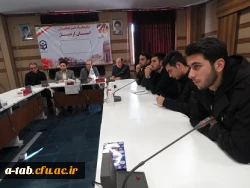 نشست صمیمی نمایندگان و ممتازین هر کلاس با سرپرست پردیس و معاون آموزشی و همکاران آموزش پردیس علامه طباطبایی اردبیل  3