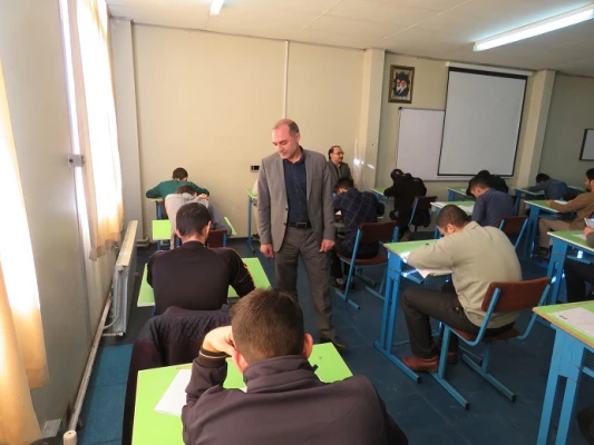 شروع امتحانات پایان ترم دانشجو معلمان پردیس علامه طباطبایی اردبیل به روایت تصویر