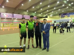 شرکت تیم ورزشی پردیس علامه طباطبایی در دومین جشنواره ورزش های همگانی و بازی های بومی محلی دانشجو معلمان دانشگاه فرهنگیان 5