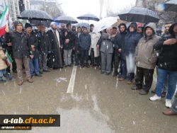 حضور دانشگاهیان دانشگاه فرهنگیان اردبیل در راهپیمایی 22 بهمن 3