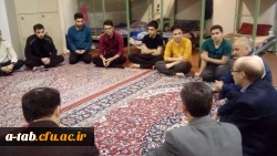 نشست صمیمی مشاوران، سرپرست شبانه روزی و دبیر کانون دانشجویی سلامت روان با دانشجویان سرای پردیس علامه طباطبایی اردبیل 2