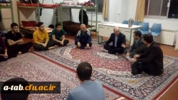 نشست صمیمی مشاوران، سرپرست شبانه روزی و دبیر کانون دانشجویی سلامت روان با دانشجویان سرای پردیس علامه طباطبایی اردبیل 3