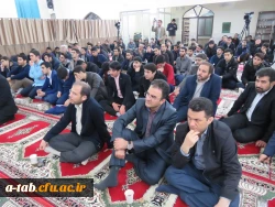 با حضور استاد دکتر سید حسن عاملی نماینده ولی فقیه در استان و امام جمعه اردبیل جلسه سلسله مباحث اخلاقی تربیتی در دانشگاه علوم پزشکی اردبیل برگزار شد. 5