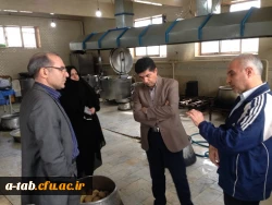 بازدید سرزده دکتر عبدی سرپرست دانشگاه فرهنگیان استان از غذاخوری پردیس علامه طباطبایی اردبیل به روایت تصویر 2