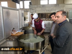 بازدید سرزده دکتر عبدی سرپرست دانشگاه فرهنگیان استان از غذاخوری پردیس علامه طباطبایی اردبیل به روایت تصویر 3