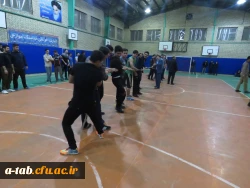 در پردیس علامه طباطبایی اردبیل برگزار شد:

یک دوره مسابقات طناب کشی و بسکتبال به مناسبت هفته سلامت مردان و شعار جهانی 