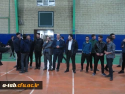 در پردیس علامه طباطبایی اردبیل برگزار شد:

یک دوره مسابقات طناب کشی و بسکتبال به مناسبت هفته سلامت مردان و شعار جهانی 