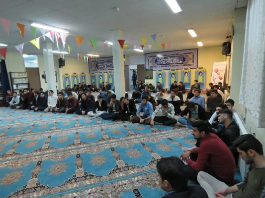 جشن میلاد منجی عالم بشریت حضرت مهدی موعود(عج) درپردیس علامه طباطبایی دانشگاه فرهنگیان اردبیل 2