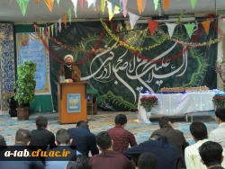 جشن میلاد منجی عالم بشریت حضرت مهدی موعود(عج) درپردیس علامه طباطبایی دانشگاه فرهنگیان اردبیل 2
