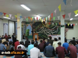 جشن میلاد منجی عالم بشریت حضرت مهدی موعود(عج) درپردیس علامه طباطبایی دانشگاه فرهنگیان اردبیل 2