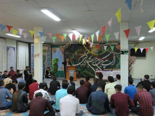 جشن میلاد منجی عالم بشریت حضرت مهدی موعود(عج) درپردیس علامه طباطبایی دانشگاه فرهنگیان اردبیل 2