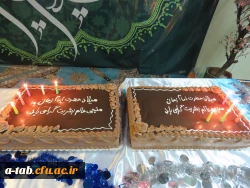 جشن میلاد منجی عالم بشریت حضرت مهدی موعود(عج) درپردیس علامه طباطبایی دانشگاه فرهنگیان اردبیل 2