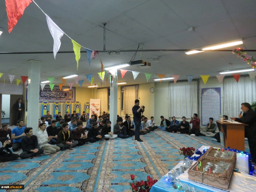 جشن میلاد منجی عالم بشریت حضرت مهدی موعود(عج) درپردیس علامه طباطبایی دانشگاه فرهنگیان اردبیل 2
