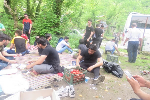 برگزاری اردوی فرهنگی - تفریحی قلعه رودخان برای دانشجومعلمان پردیس علامه طباطبایی اردبیل 9