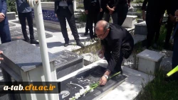 به مناسبت سالروز آزادسازی خرمشهر انجام گرفت:

عطرافشانی مزار شهدای والامقام دفاع مقدس و مدافعان حرم توسط مسؤلین و دانشجومعلمان پردیس علامه طباطبایی اردبیل 2