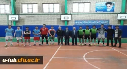 برگزاری فینال مسابقات ورزش گروهی رشته فوتسال تحت عنوان  