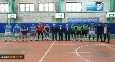 برگزاری فینال مسابقات ورزش گروهی رشته فوتسال تحت عنوان  