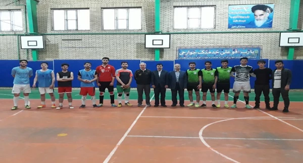 برگزاری فینال مسابقات ورزش گروهی رشته فوتسال تحت عنوان  "هفته معلم وجام رمضان " 2