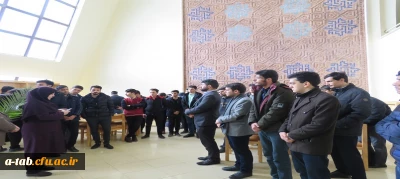 بازدید از کتابخانه مرکزی اردبیل به مناسبت هفته کتاب و کتابخوانی