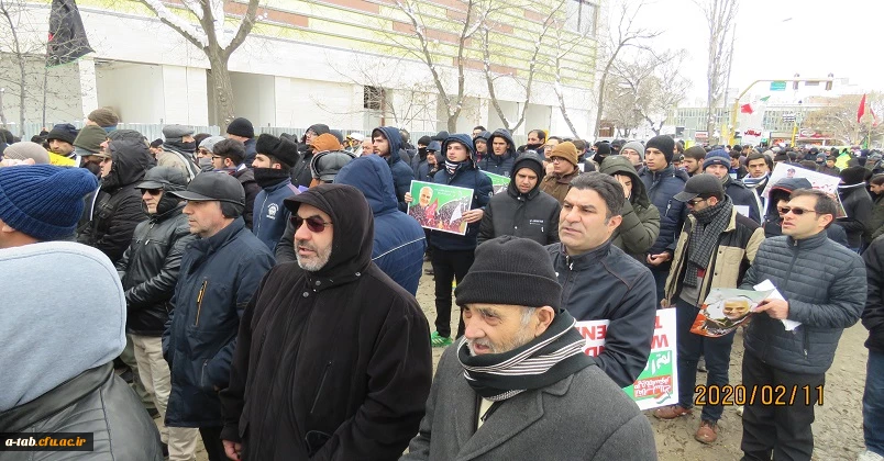 حضور اساتید، کارکنان و دانشجومعلمان پردیس علامه طباطبایی دانشگاه فرهنگیان استان اردبیل در راهپیمایی ۲۲ بهمن
 3