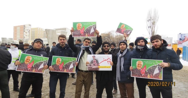 حضور اساتید، کارکنان و دانشجومعلمان پردیس علامه طباطبایی دانشگاه فرهنگیان استان اردبیل در راهپیمایی ۲۲ بهمن
 6