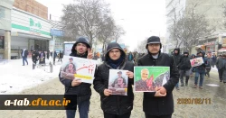 حضور اساتید، کارکنان و دانشجومعلمان پردیس علامه طباطبایی دانشگاه فرهنگیان استان اردبیل در راهپیمایی ۲۲ بهمن
 3