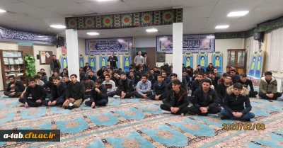 در پردیس علامه طباطبایی دانشگاه فرهنگیان استان اردبیل برگزار شد:

مراسم گرامیداشت چهلمین روز شهادت سردار سلیمانی