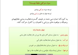 مبانی تربیت بدنی- ابتدایی 96- جلسه نهم 1