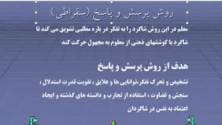 کلیات روش ها و فنون تدریس- ابتدایی 97- جلسه 3 الف